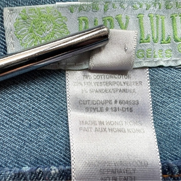 Baby Lulu Floral Denim Jacket - Size 2T - Jean Jacket - Picture 4 of 7